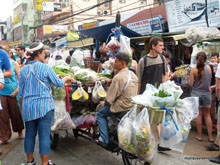 Vendeur ambulant  - Bangkok - Thaïlande